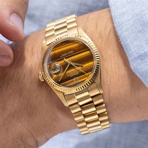 rolex onderdelen bestellen|Rolex tiger eye dial.